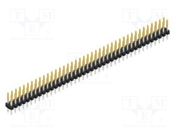 Connector: pin strips; pin header; male; PIN: 80; 2mm; THT; 2x40