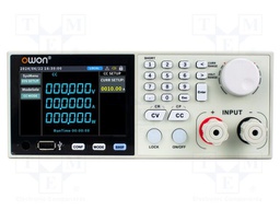 Electronic load; 0÷600V; 0÷20A; 200W; 215x88x375mm