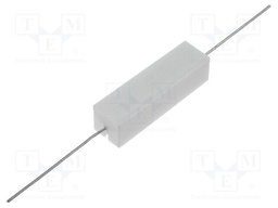 Resistor: wire-wound; cement; THT; 330Ω; 7W; ±5%; 9.5x9.5x35mm