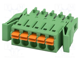 PCB connector, nominal cross section: 1.5 mm?, color: green,