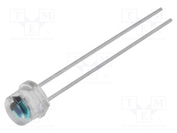 Photodiode; 5mm; 550nm; 400-700nm; Mounting: THT; 10nA