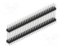 Connector: pin strips; pin header; male; PIN: 58; 2.54mm; SMT; 2x29