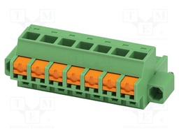 PCB connector, nominal cross section: 2.5 mm2, color: green,