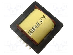 Inductor: wire; THT; 470uH; 16A; 53mΩ; 45x43x36mm; horizontal