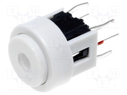 Switch: keypad; Pos: 2; SPST-NO; 0.05A/12VDC; white; Illumin: LED