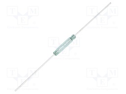 Reed switch; Range: 7÷21AT; Pswitch: 10W; Ø1.8x10mm; 500mA