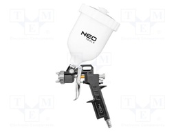 Spray gun; 230l/min; Connection: 1/4"; max.4bar; 0.6l