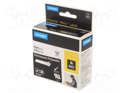 Tape; Width: 9mm; Colour: white; Character colour: black; L: 5.5m