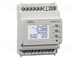 Meter: power network meter; for DIN rail mounting; digital; 6A