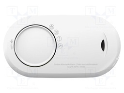 Meter: CO detector; 125x67x33mm; -10÷40°C