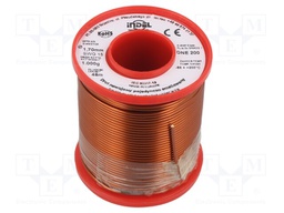 Coil wire; single coated enamelled; 1.7mm; 1kg; -65÷200°C