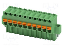 PCB connector, nominal cross section: 2.5 mm?, color: green,
