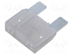 Fuse: fuse; 25A; 32VDC; automotive; 29.5mm; 29.5x9x34.1mm