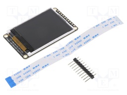 Display: TFT; 1.8"; 128x160; Dim: 35x55mm; Interface: GDI,SPI; 120°