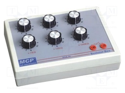 Decade box: resistance; 1Ω÷1MΩ; Number of ranges: 6; 1mA