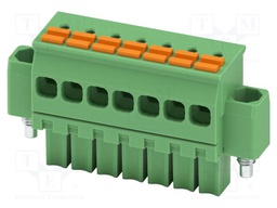 PCB connector, nominal cross section: 1.5 mm2, color: green,