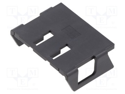 Connector: wire-wire/PCB; DF60; angled; female; for cable; plug