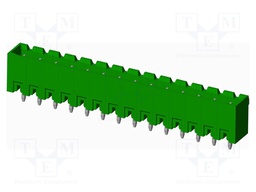 Connector: pluggable terminal block; socket; male; straight; THT