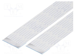 FFC cable; Cores: 23; Cable ph: 1mm; contacts on the same side