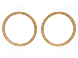 Spacer ring; MDF; 200mm; impregnated,varnished; 2pcs.