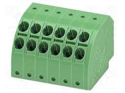 PCB connector, nominal cross section: 1.5 mm?, color: green,