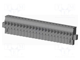 Connector: pluggable terminal block; plug; female; angled 90°