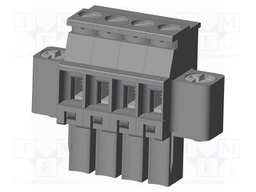 Connector: pluggable terminal block; plug; female; angled 90°