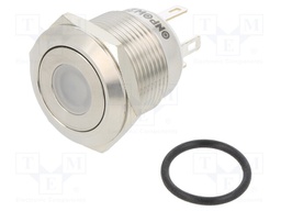 Switch: vandal resistant; Pos: 2; SPST-NO; 0.5A/220VAC; 2A/36VDC