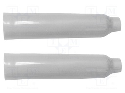 Insulator; white; Mat: PVC; Application: BU-41; 107mm; 2pcs.