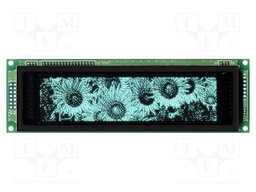 Display: VFD; graphical; 256x64; 350÷700cd/m2; Temp: -40÷85°C