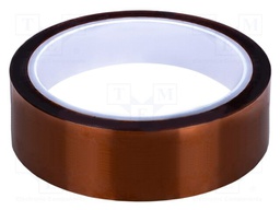 Tape: high temperature resistant; Thk: 60um; 55%; amber; max.177°C