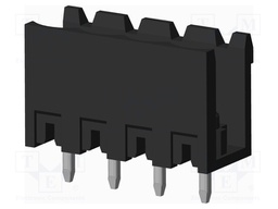 Connector: pluggable terminal block; socket; male; on PCBs