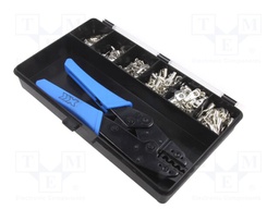 Kit: for crimping push-on connectors, terminal crimping