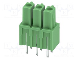 PCB headers, nominal cross section: 1.5 mm?, color: green, n