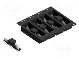 Connector: pin strips; pin header; male; PIN: 26; 2mm; SMT; 2x13
