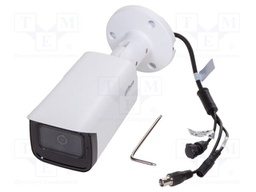 IP CCTV camera; compact; 5Mpx; Dim: 244.1x90.4x90.4mm; IP67; 12VDC