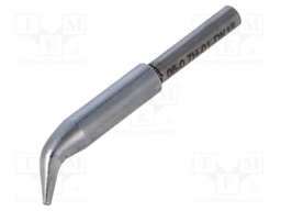 Tip; bent chisel; 0.7x0.4mm; for soldering station