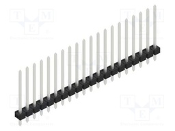 Connector: pin strips; pin header; male; PIN: 20; 2.54mm; THT; 1x20