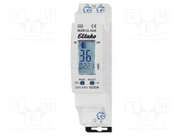 Single phase meter; for DIN rail mounting; 230VAC; IP20; Inom: 5A