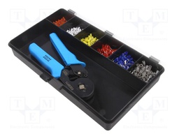 Kit: for crimping push-on connectors, terminal crimping