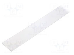 Cover for LED profiles; transparent; 1m; Kind of shutter: A9