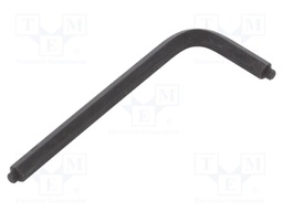 Key; hexagon keys with pilot; HEX 6mm; Overall len: 96mm; steel