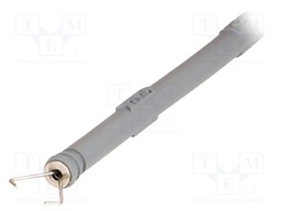 Clip-on probe; pincers type; 6A; black; Grip capac: max.4.5mm