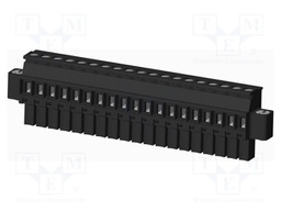 Connector: pluggable terminal block; plug; female; angled 90°