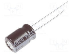 Capacitor: electrolytic; THT; 470uF; 16VDC; Ø8x11mm; Pitch: 3.5mm