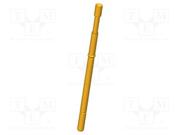 Test needle; Operational spring compression: 4mm; 8A; Ø: 1.8mm