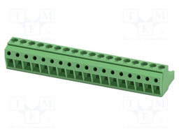 PCB connector, nominal cross section: 2.5 mm?, color: green,