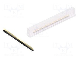 Connector: pin strips; pin header; male; PIN: 28; 2.54mm; SMT; 1x28