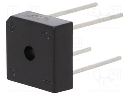 Single-phase bridge rectifier; Urmax:50V; If:8A; Ifsm:175A; THT