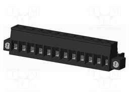 Connector: pluggable terminal block; plug; female; straight; 300V